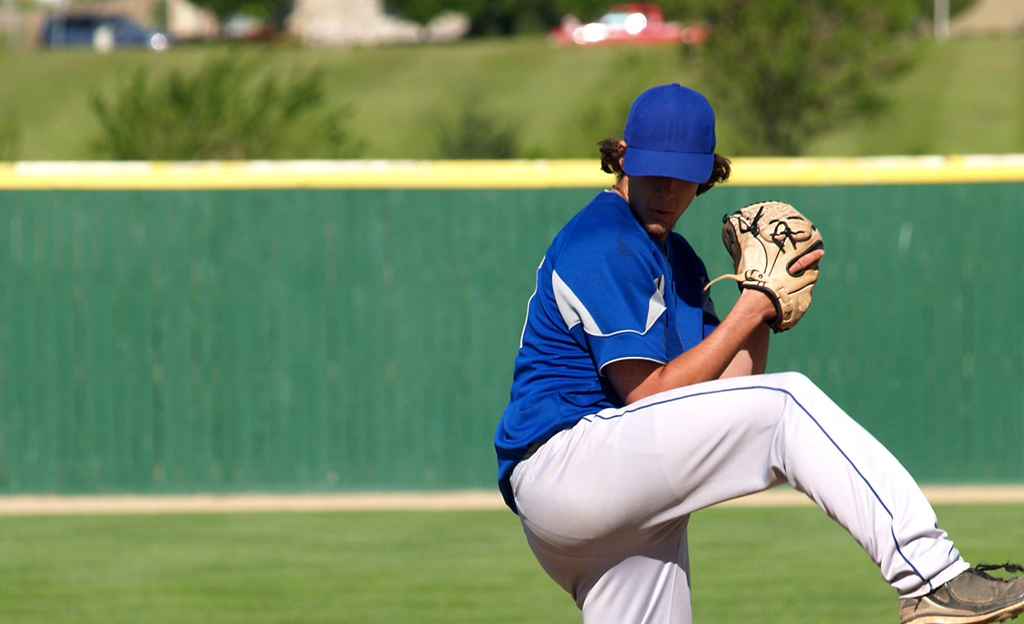 Pitcher Winding Up