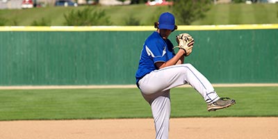 Pitcher Winding Up